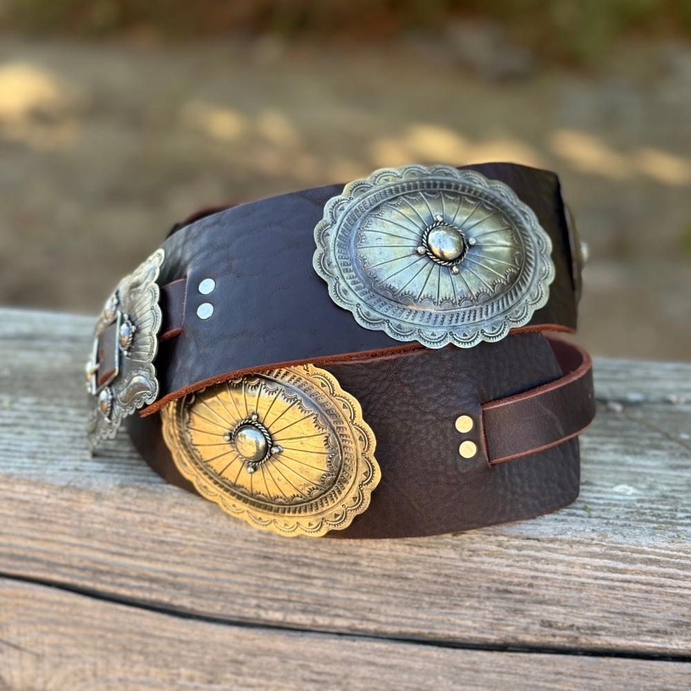 Rodeo Quincy Silver Marvel Belt, Worn Once